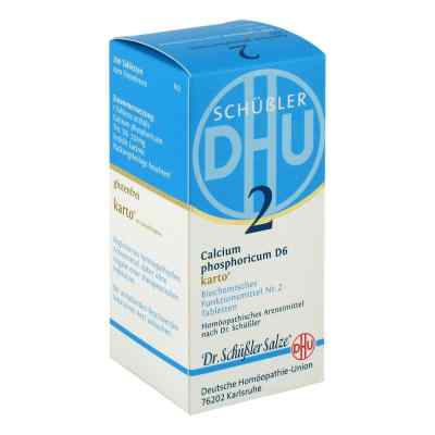 Biochemie Dhu 2 Calcium phosphor.D 6 Karto w tabletkach 200 szt. od DHU-Arzneimittel GmbH & Co. KG PZN 06326524