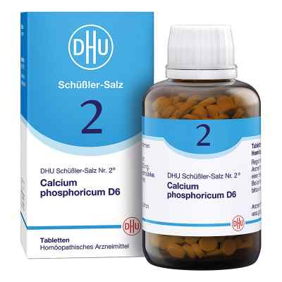 Biochemie Dhu 2 Calcium Phosphoricum D6  Tabletten 900 szt. od DHU-Arzneimittel GmbH & Co. KG PZN 18182527