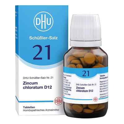 Biochemie Dhu 21 Zincum chloratum D 12 Tabl. 200 szt. od DHU-Arzneimittel GmbH & Co. KG PZN 02581691