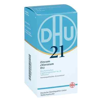 Biochemie Dhu 21 Zincum chloratum D 12 Tabl. 420 szt. od DHU-Arzneimittel GmbH & Co. KG PZN 06584522