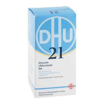 Biochemie Dhu 21 Zincum chloratum D 6 Tabl. 420 szt. od DHU-Arzneimittel GmbH & Co. KG PZN 06584516
