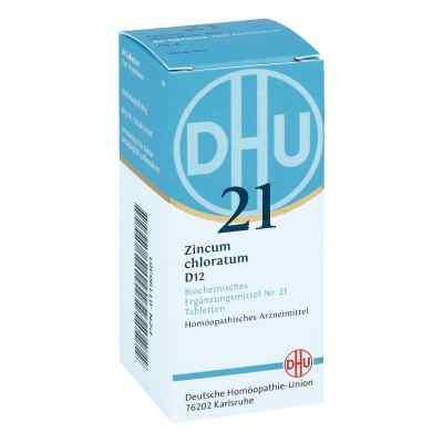 Biochemie DHU 21 Zincum chloratum D12 tabletki 80 szt. od DHU-Arzneimittel GmbH & Co. KG PZN 01196301