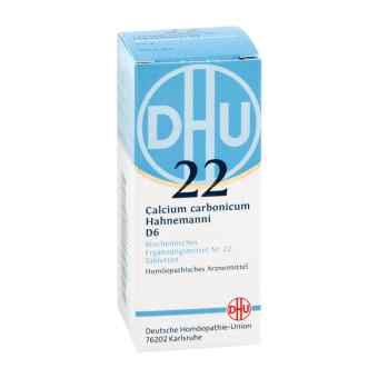 Biochemie Dhu 22 Calcium carbonicum D 6 Tabl. 80 szt. od DHU-Arzneimittel GmbH & Co. KG PZN 01196330