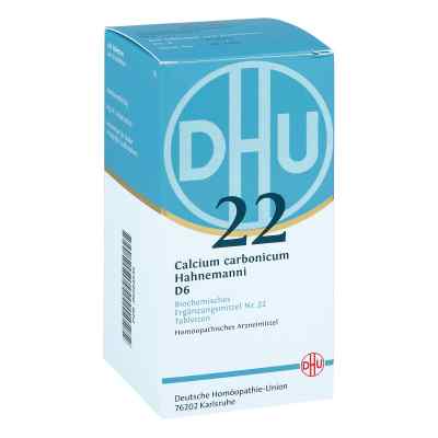 Biochemie Dhu 22 Calcium carbonicum D 6 tabletki 420 szt. od DHU-Arzneimittel GmbH & Co. KG PZN 06584539