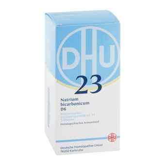 Biochemie Dhu 23 Natrium bicarbonicum D 6 tabletki 420 szt. od DHU-Arzneimittel GmbH & Co. KG PZN 06584551