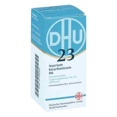 Biochemie DHU 23 Natrium bicarbonicum D6 tabletki 80 szt. od DHU-Arzneimittel GmbH & Co. KG PZN 01196407