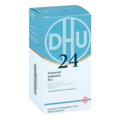 Biochemie Dhu 24 Arsenum jodatum D 12 Tabl. 420 szt. od DHU-Arzneimittel GmbH & Co. KG PZN 06584580