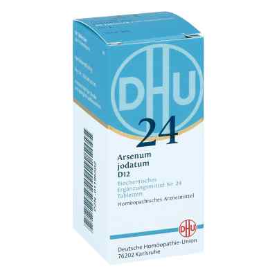 Biochemie Dhu 24 Arsenum jodatum D 12 Tabl. 80 szt. od DHU-Arzneimittel GmbH & Co. KG PZN 01196502