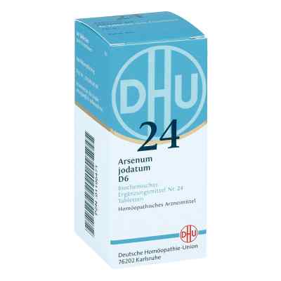 Biochemie Dhu 24 Arsenum jodatum D 6 Tabl. 80 szt. od DHU-Arzneimittel GmbH & Co. KG PZN 01196471