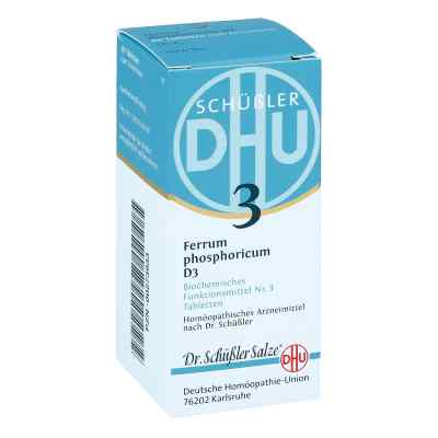 Biochemie Dhu 3 Ferrum phosphor.D 3 tabletki 80 szt. od DHU-Arzneimittel GmbH & Co. KG PZN 00273933
