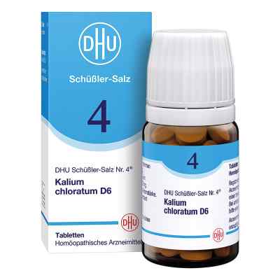 Biochemie Dhu 4 Kalium chlorat. D 6 Tabl. 80 szt. od DHU-Arzneimittel GmbH & Co. KG PZN 00274074
