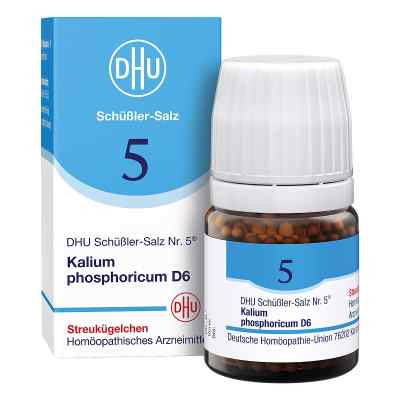 Biochemie Dhu 5 Kalium phosphorus D  6 Globuli 10 g od DHU-Arzneimittel GmbH & Co. KG PZN 10545901