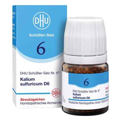 Biochemie Dhu 6 Kalium Sulfur D  6 Globuli 10 g od DHU-Arzneimittel GmbH & Co. KG PZN 10545918