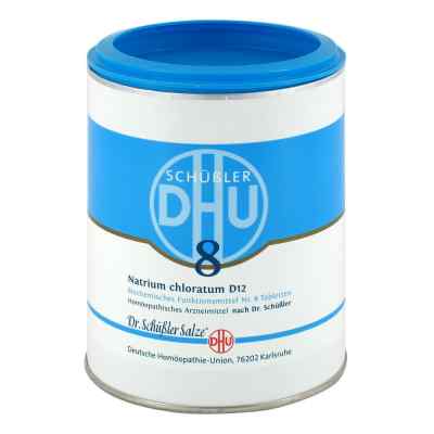 Biochemie Dhu 8 Natrium chlor. D 12 Tabl. 1000 szt. od DHU-Arzneimittel GmbH & Co. KG PZN 00274507