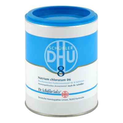 Biochemie Dhu 8 Natrium chlor. D 6 tabletki 1000 szt. od DHU-Arzneimittel GmbH & Co. KG PZN 00274476