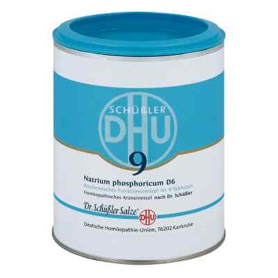 Biochemie Dhu 9 Natrium phosph. D 6  tabletki . 1000 szt. od DHU-Arzneimittel GmbH & Co. KG PZN 00274571