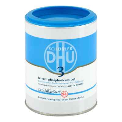 Biochemie DHU Nr3 fosforan żelaza tabletki D12 1000 szt. od DHU-Arzneimittel GmbH & Co. KG PZN 00274022