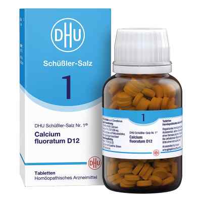 Biochemie DHU sól Nr 1 Fluorek wapnia D12, tabletki 420 szt. od DHU-Arzneimittel GmbH & Co. KG PZN 06583959