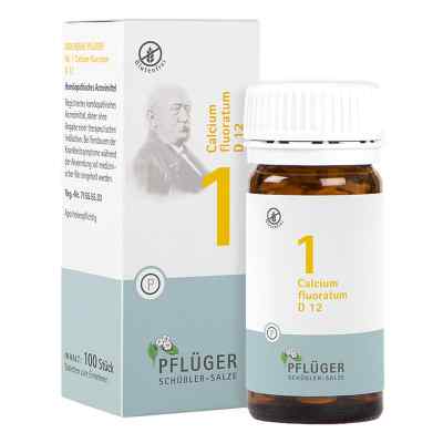 Biochemie Pflueger 1 Calcium fluor.D 12 Tabl. 100 szt. od Homöopathisches Laboratorium Ale PZN 06318720