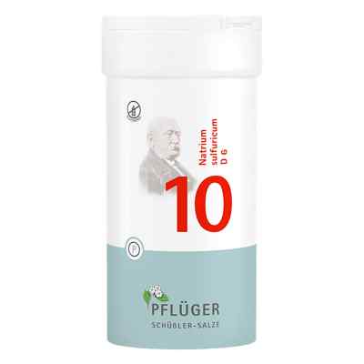 Biochemie Pflueger 10 Natrium sulfur. D6 tabletki 400 szt. od Homöopathisches Laboratorium Alexander Pflüger Gmb PZN 06319688