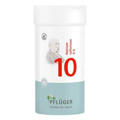 Biochemie Pflueger 10 Natrium sulfur. D6 tabletki 400 szt. od Homöopathisches Laboratorium Ale PZN 06319688