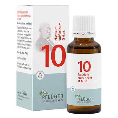 Biochemie Pflüger 10 Natrium sulfuricum D6 krople