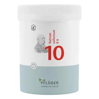 Biochemie Pflüger 10 siarczan sodu D6 tabletki 1000 szt. od Homöopathisches Laboratorium Alexander Pflüger Gmb PZN 06319694