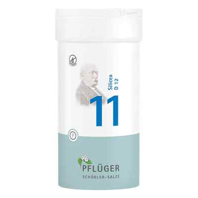 Biochemie Pflueger 11 Silicea D12 tabletki 400 szt. od Homöopathisches Laboratorium Alexander Pflüger Gmb PZN 06320042