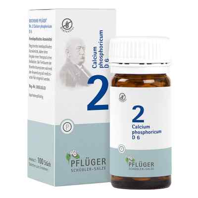 Biochemie Pflueger 2 Calcium phosph.D 6 Tabl. 100 szt. od Homöopathisches Laboratorium Ale PZN 06318772