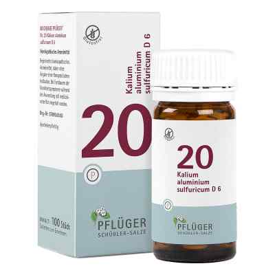 Biochemie Pflueger 20 Kalium alum.sulf.D 6 Tabl. 100 szt. od Homöopathisches Laboratorium Ale PZN 06322644