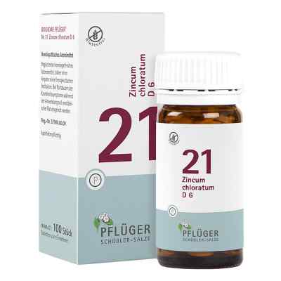 Biochemie Pflueger 21 Zincum chloratum D 6 Tabl. 100 szt. od Homöopathisches Laboratorium Ale PZN 06322733