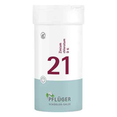 Biochemie Pflueger 21 Zincum chloratum D6 tabletki 400 szt. od Homöopathisches Laboratorium Ale PZN 06322756