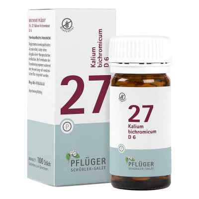 Biochemie Pflueger 27 Kalium bichromic.D 6 tabletki 100 szt. od Homöopathisches Laboratorium Ale PZN 05919274