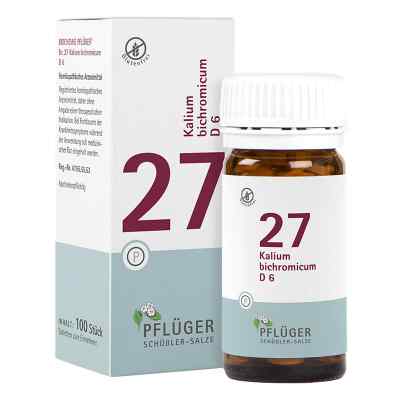 Biochemie Pflueger 27 Kalium bichromic.D 6 tabletki 100 szt. od Homöopathisches Laboratorium Ale PZN 05919274