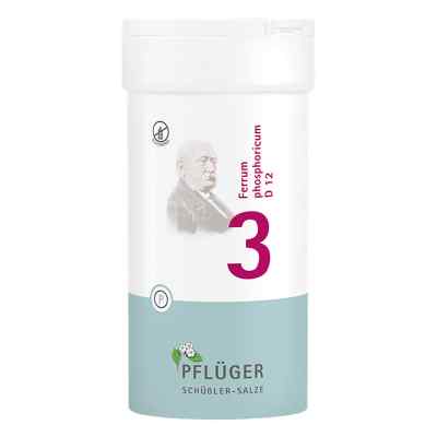 Biochemie Pflüger 3 Ferrum phosphoricum D 12 Tabletki 400 szt. od Homöopathisches Laboratorium Alexander Pflüger Gmb PZN 06318861
