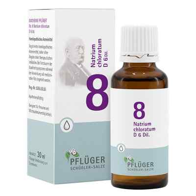 Biochemie Pflueger 8 Natrium chlorat.D 6 Tropfen 30 ml od Homöopathisches Laboratorium Alexander Pflüger Gmb PZN 06324637