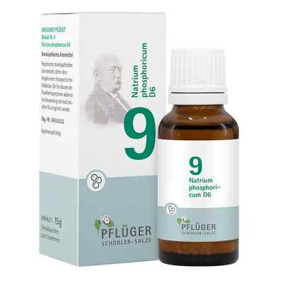 Biochemie Pflüger 9 Natrium Phosphoricum D6  Globuli  15 g od Homöopathisches Laboratorium Ale PZN 17278219