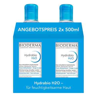 Bioderma Hydrabio H2o płyn micelarny 2X500 ml od NAOS Deutschland GmbH PZN 16820366