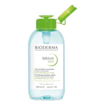 Bioderma Sebium H2o płyn micelarny z dozownikiem skóra mieszana 