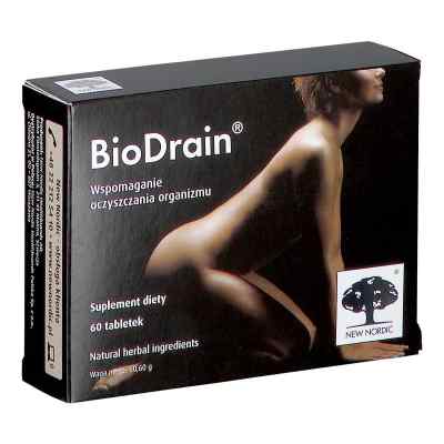 Biodrain tabletki 60  od NEW NORDIC PZN 08301415