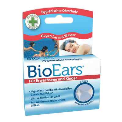 BioEars silikonowe zatyczki do uszu 6 szt. od Cirrus Healthcare Products PZN 05468222