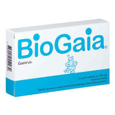 BioGaia Gastrus o smaku mandarynkowym 30  od SANICO N.V/S.A. PZN 08301352