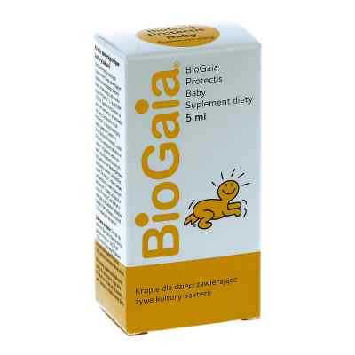 BioGaia Protectis Baby krople dla dzieci 5 ml od BIOGAIA AB PZN 08300003