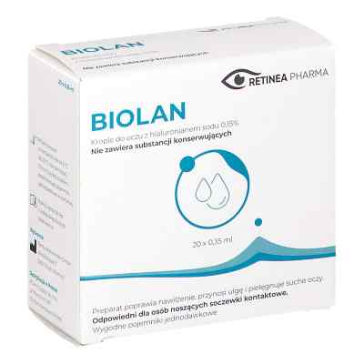 Biolan 0,15% 20  od PENTA ARZNEIMITTEL GMBH PZN 08302835