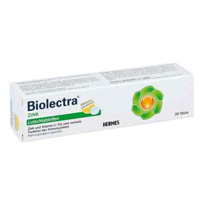 Biolectra Cynk tabletki do ssania 20 szt. od HERMES Arzneimittel GmbH PZN 01692164