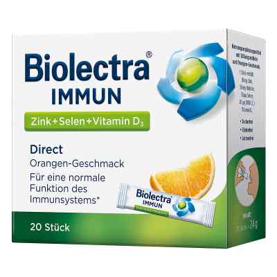 Biolectra Immun Direct cynk z selenem mikropeletki 20 szt. od HERMES Arzneimittel GmbH PZN 00427796