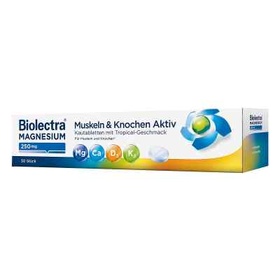 Biolectra Magnesium 250 mg Mięśnie i Kości Aktiv