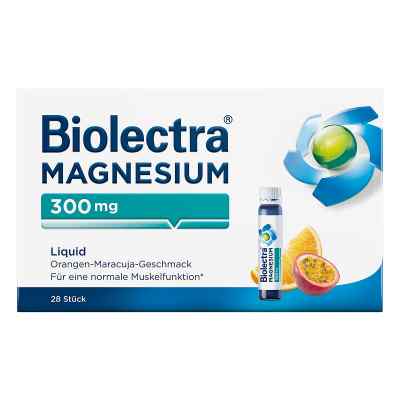Biolectra Magnesium 300 mg Liquid 28 szt. od HERMES Arzneimittel GmbH PZN 13986586