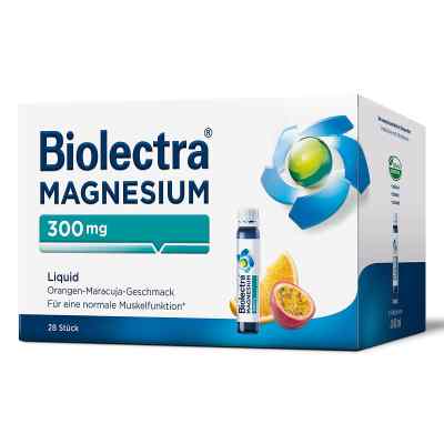 Biolectra Magnesium 300 mg płyn 28 szt. od HERMES Arzneimittel GmbH PZN 13986586