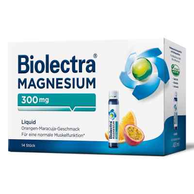 Biolectra Magnesium 300mg ampułki do picia 14 szt. od HERMES Arzneimittel GmbH PZN 13986563